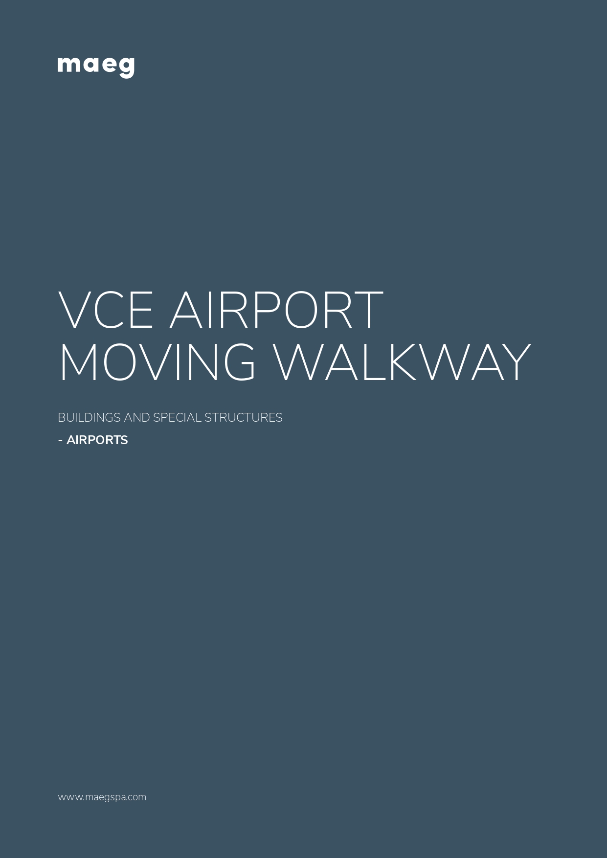 VCE airport moving walkway